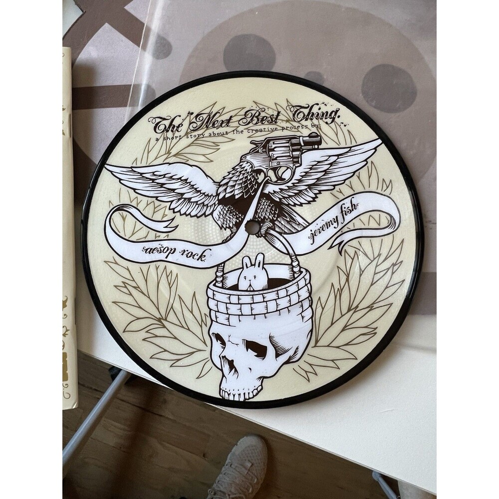 Aesop Rock Jeremy Fish The Next Best Thing 7” Vinyl Record Picture Disc RARE